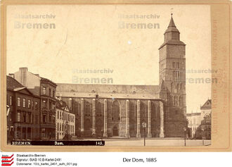 4. historisches Bild von Stadtplatz Domshof