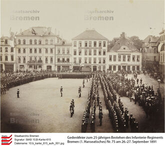 5. historisches Bild von Stadtplatz Domshof