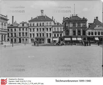 6. historisches Bild von Stadtplatz Domshof