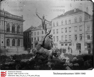 7. historisches Bild von Stadtplatz Domshof