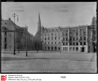 10. historisches Bild von Stadtplatz Domshof