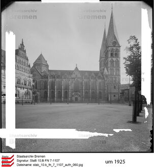 11. historisches Bild von Stadtplatz Domshof