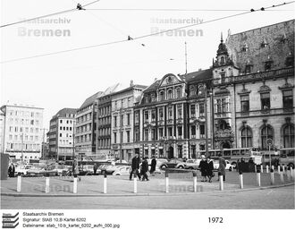 17. historisches Bild von Stadtplatz Domshof