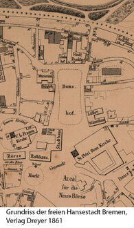 6. Kartenansicht von Stadtplatz Domshof