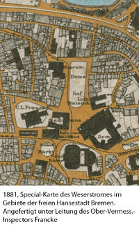 7. Kartenansicht von Stadtplatz Domshof