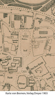 9. Kartenansicht von Stadtplatz Domshof