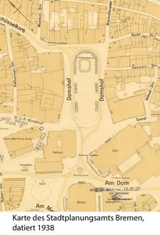 10. Kartenansicht von Stadtplatz Domshof