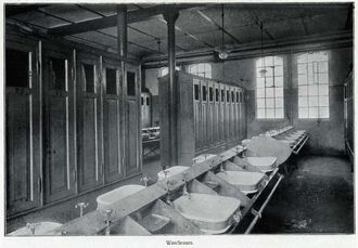 1. historisches Bild von Gaswerk Woltmershausen, Arbeitergebäude (Gebäude 5)