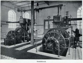 1. historisches Bild von Gaswerk Woltmershausen, Elektrizitätswerk (Gebäude 10)