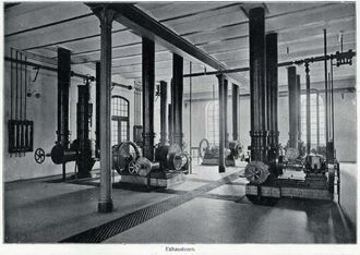 3. historisches Bild von Gaswerk Woltmershausen, Kühlerhaus (Gebäude 19)