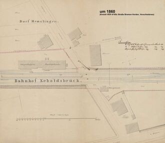 1.  von Bahnhof Bremen-Sebaldsbrück